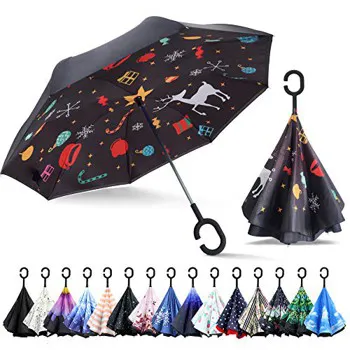 Parapluie Inversé avec Imprimé Mignon sur Amazon
