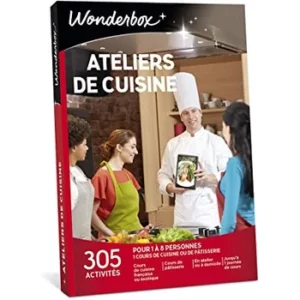 Wonderbox - Coffret Cadeau - Gastronomie - Ateliers De Cuisine - 1 Cours De Cuisine Ou De Pâtisserie | Beauxcadeaux